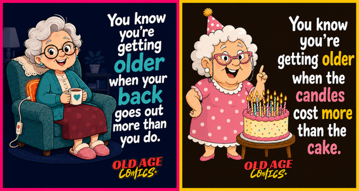 20 Jokes Inspired By A Grandma From Canada Shows Old Age Is All About Fun With Partner