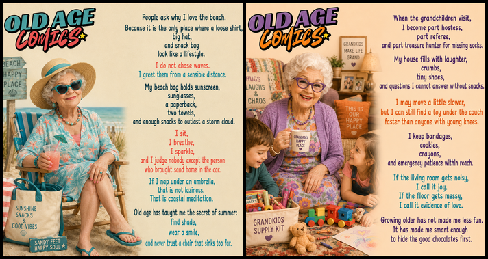 This Blog Beautifully Depicts The Experiences of a Grandmother in Old Age (20 Comics)