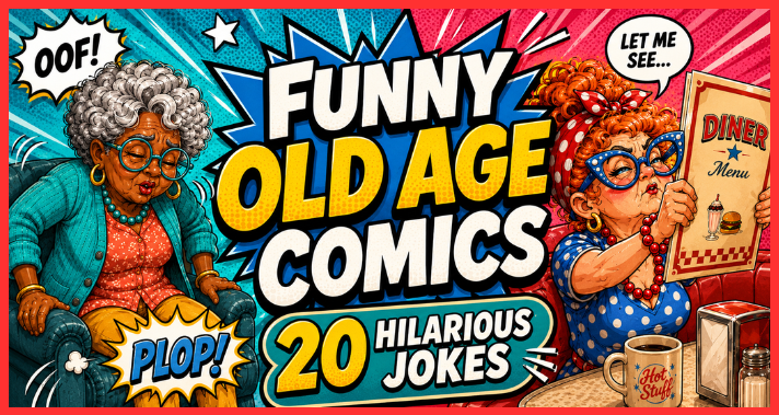Twenty Fabulous Cartoons Create By Us That Captures The Funs Of Having Friend In Old Age