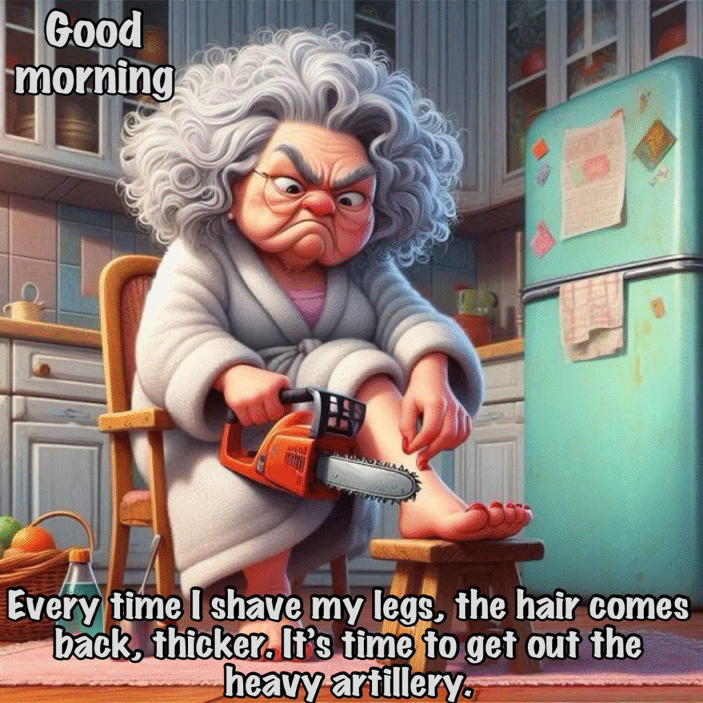image-1027-1024x1024 15+ Times A Funny Artist Creates Cartoon Images Based On Old Lady Life