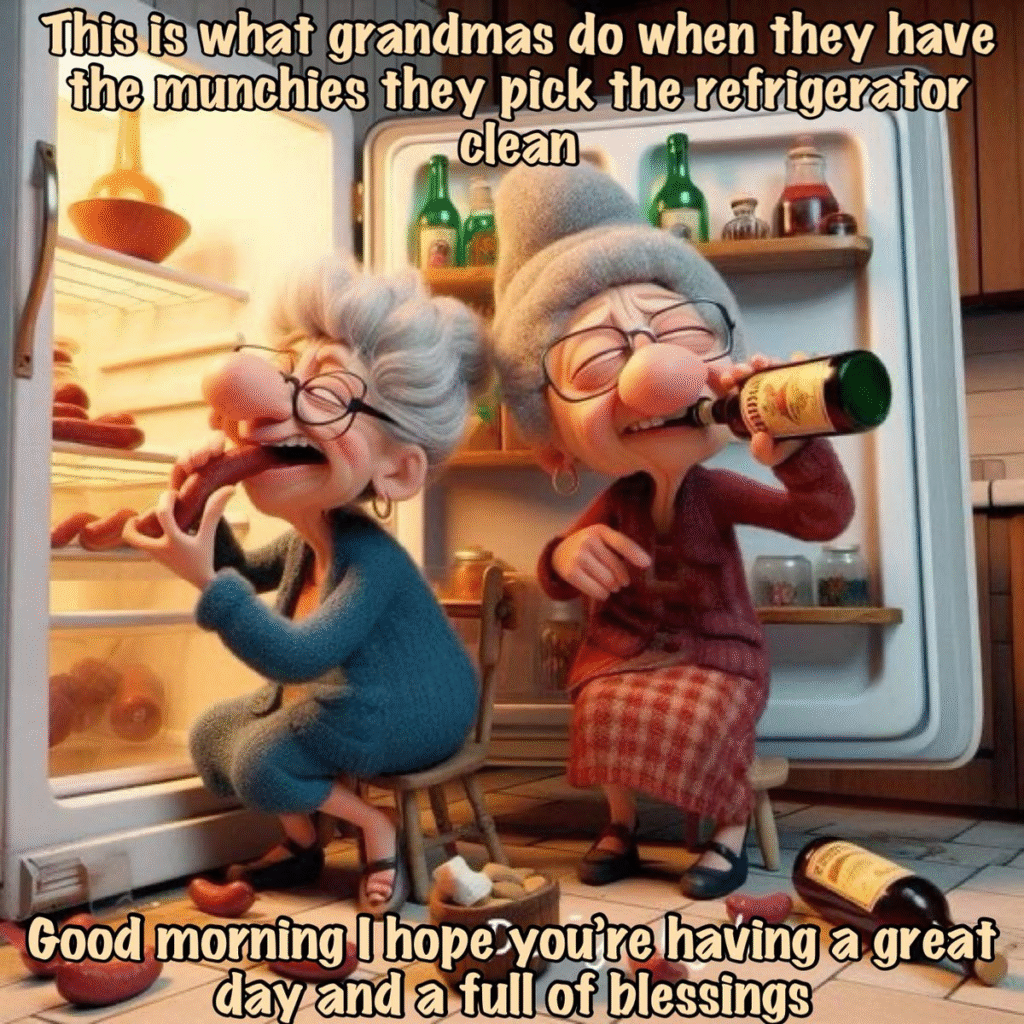 image-1037-1024x1024 15+ Times A Funny Artist Creates Cartoon Images Based On Old Lady Life