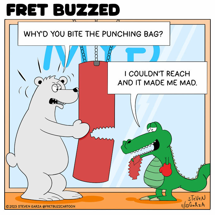 image-1420 20 Fret Buzzed Cartoons With Funny Puns That You Have Not See Before