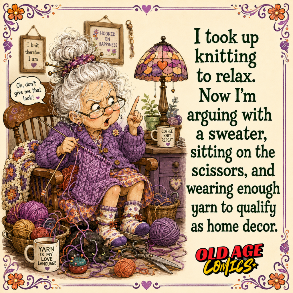 image-1773-1024x1024 20 Cartoon Jokes Inspired By Grandmother Shows The Positive Aspects of Being Old