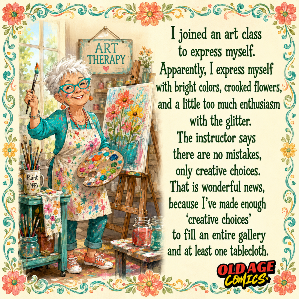 image-1782-1024x1024 20 Cartoon Jokes Inspired By Grandmother Shows The Positive Aspects of Being Old