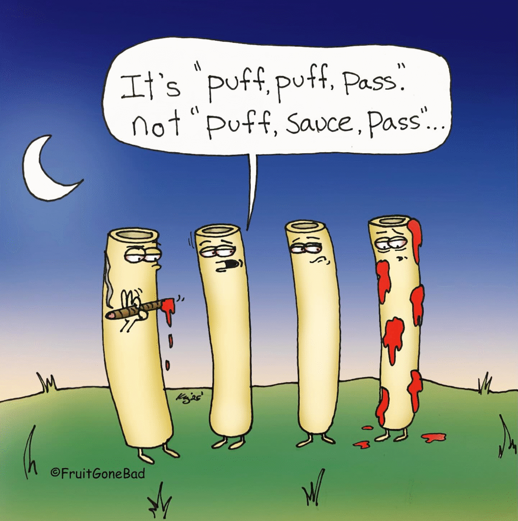 image-241-1018x1024 The NY Cartoonist Captures The Talks Between Foods and Vegetables (20 Comics)