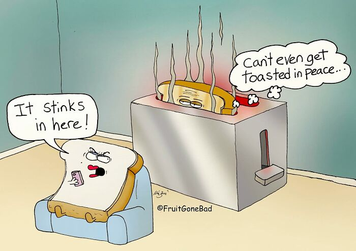 image-250 The NY Cartoonist Captures The Talks Between Foods and Vegetables (20 Comics)