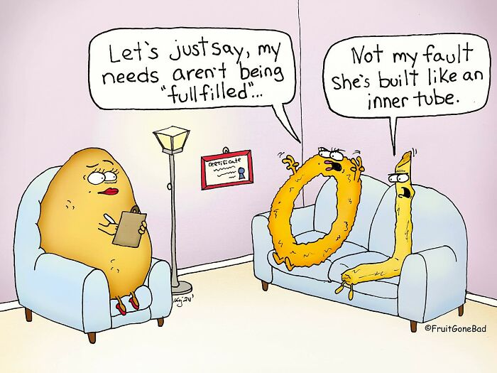 image-251 The NY Cartoonist Captures The Talks Between Foods and Vegetables (20 Comics)