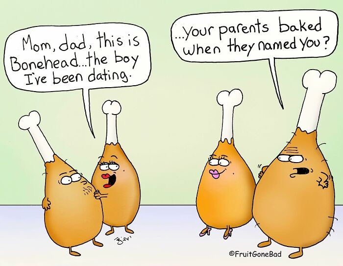 image-254 The NY Cartoonist Captures The Talks Between Foods and Vegetables (20 Comics)