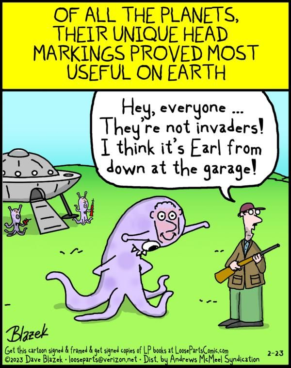image-381 20 New Single-Panel Comics By Cartoonist Dave Blazek Full Of Funny Puns