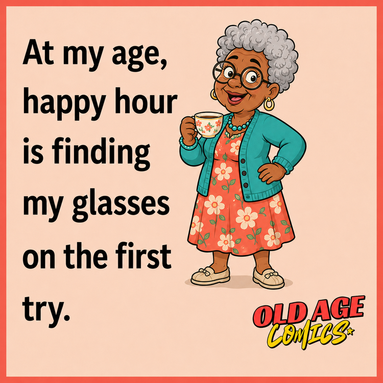 01_finding_my_glasses_750x750 20 Funny Old Age Comics Shared By A Woman From United Kingdom
