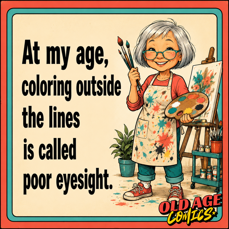 05_coloring_outside_lines_750x750 20 Funny Old Age Comics Shared By A Woman From United Kingdom
