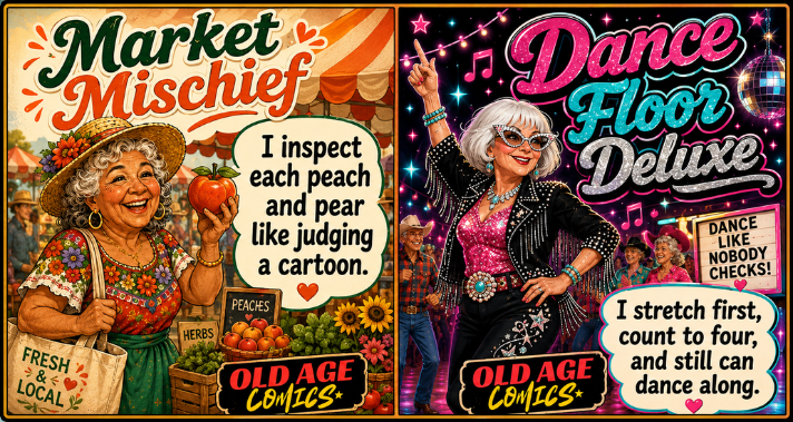 How an Older Manchester Woman Turns Everyday Ageing Moments Into 20 Funny Comics