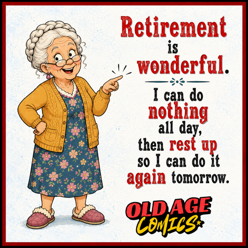 image-81-1024x1024 20 Elderly Lady Comics About Memory, Coffee, Naps, and Aching Knees for Grandma Laughs
