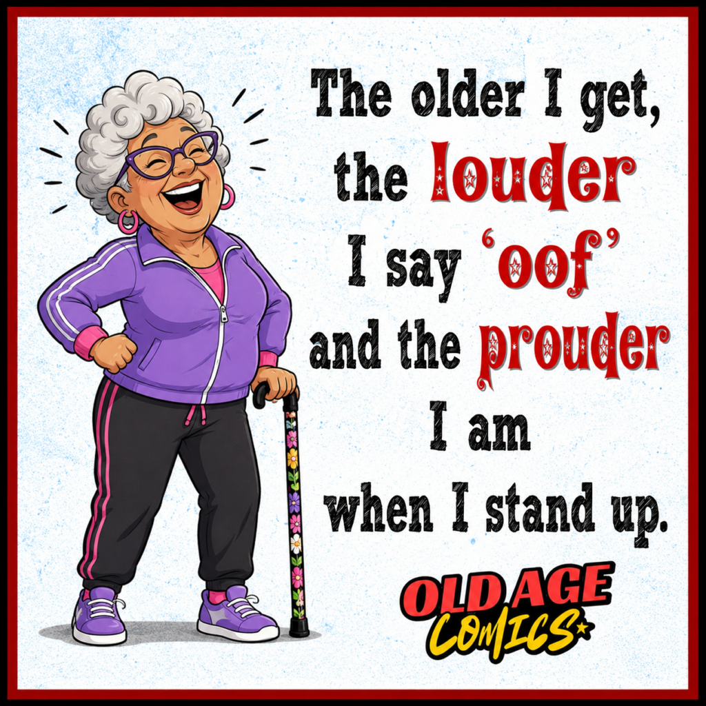 image-92-1024x1024 20 Elderly Lady Comics About Memory, Coffee, Naps, and Aching Knees for Grandma Laughs