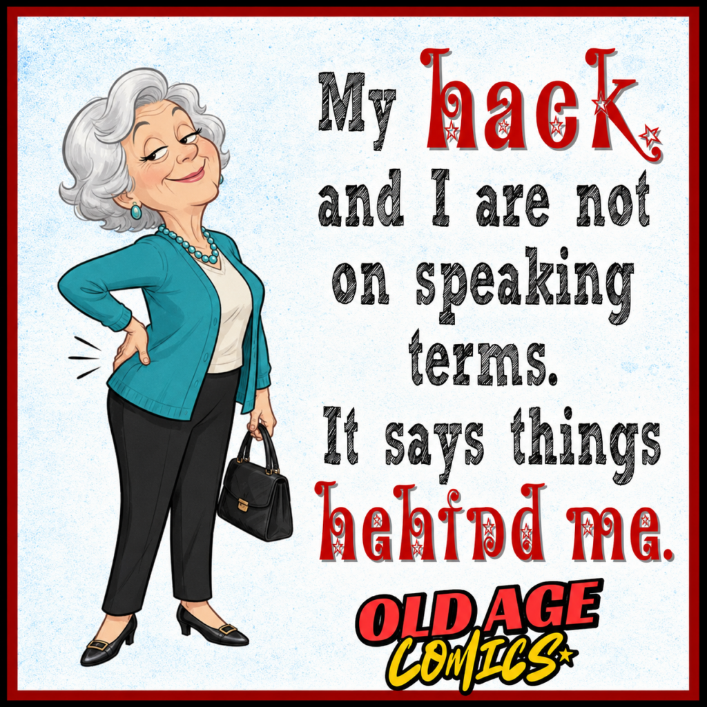 image-95-1024x1024 20 Elderly Lady Comics About Memory, Coffee, Naps, and Aching Knees for Grandma Laughs