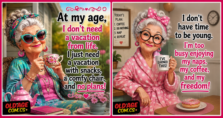 Old Age Comics About Daily Senior Life, Memories, Hobbies, and Laughter
