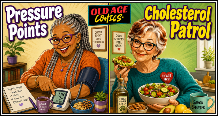 I Turned Clinic Conversations To 20 Old Age Comics About Senior Ladies Health