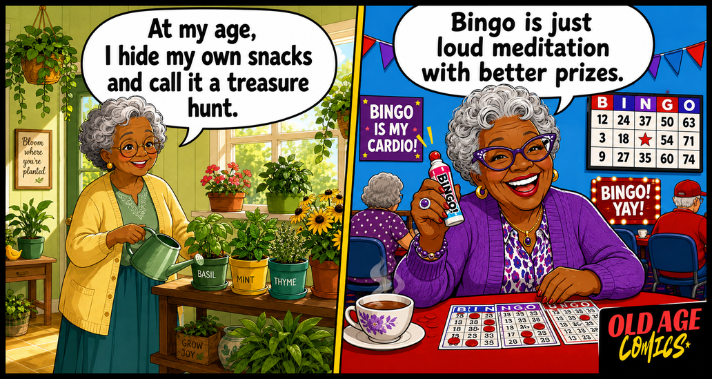 We Created 20 Old Grandma Laughs That Make Aging Feel Funny and Beautiful