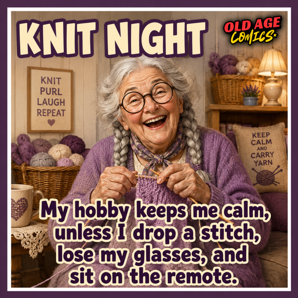 image-46-1024x1024 Old Age Comics About Daily Senior Life, Memories, Hobbies, and Laughter