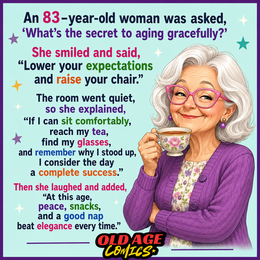 image-93-1024x1024 We Met 20 Senior Ladies and Turned Their Everyday Experiences Into Funny Old Age Comics